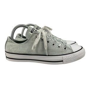 Converse Sneakers Womens‎ Size 8 All Star Sparkle Knit Ox Low Top Shoes